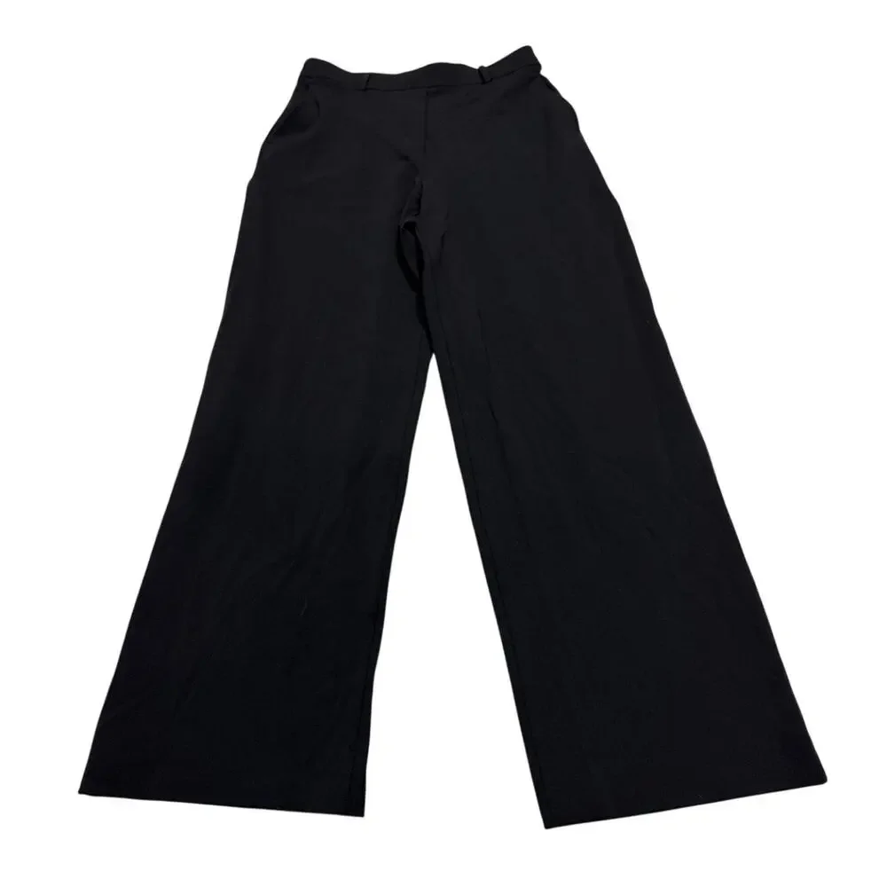 Lululemon Womens Large Black Daydrift High-Rise Straight-Leg Trouser Regular - Picture 4 of 12